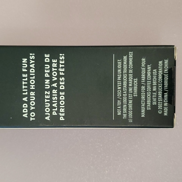 Starbucks cold cup ornament key chain metallic pink magenta Christmas Collect - Picture 3 of 7